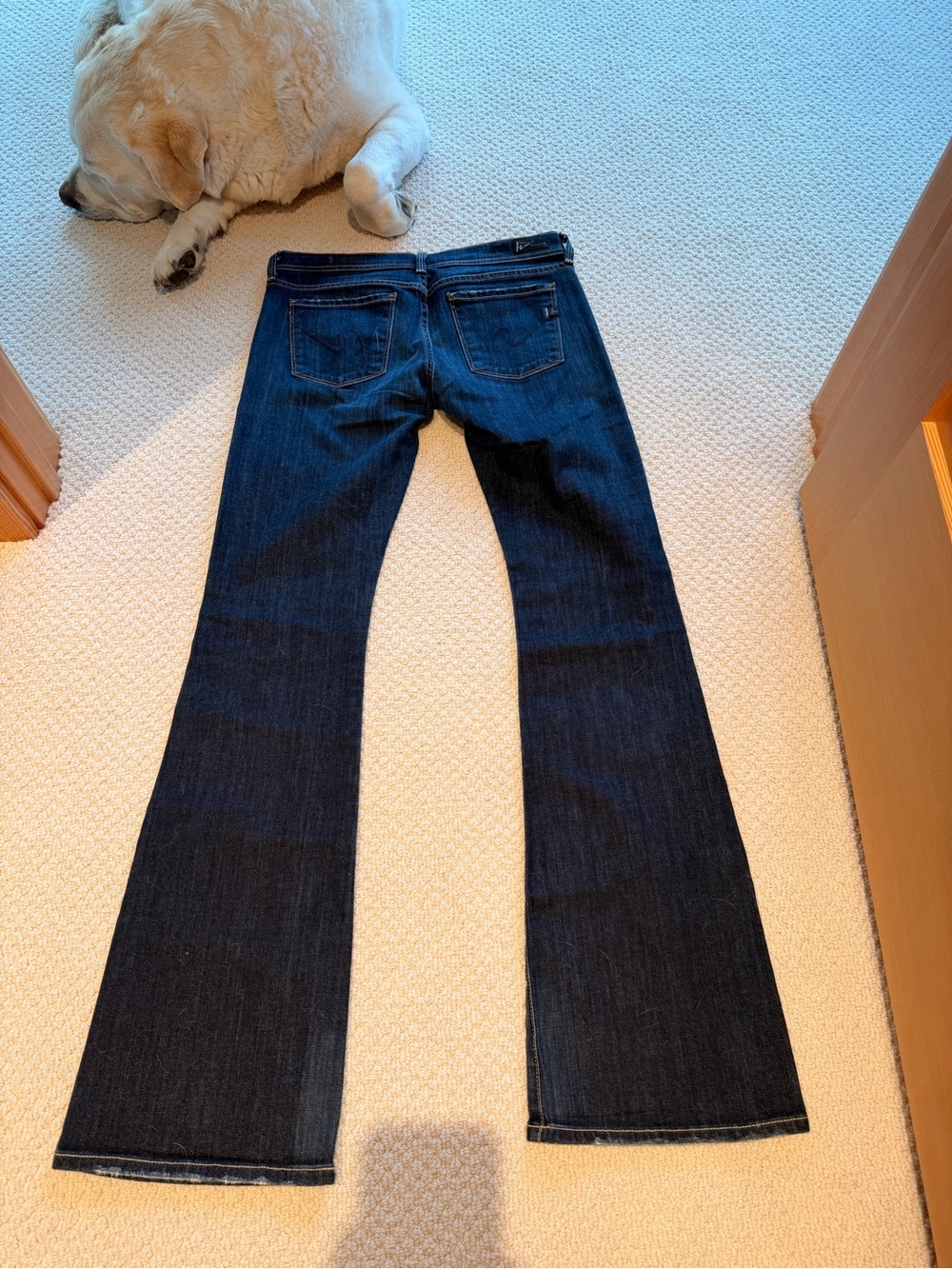 Vintage Citizens of Humanity Ingrid 002 Low Rise Flare Jeans Size 28 - Picture 6 of 6